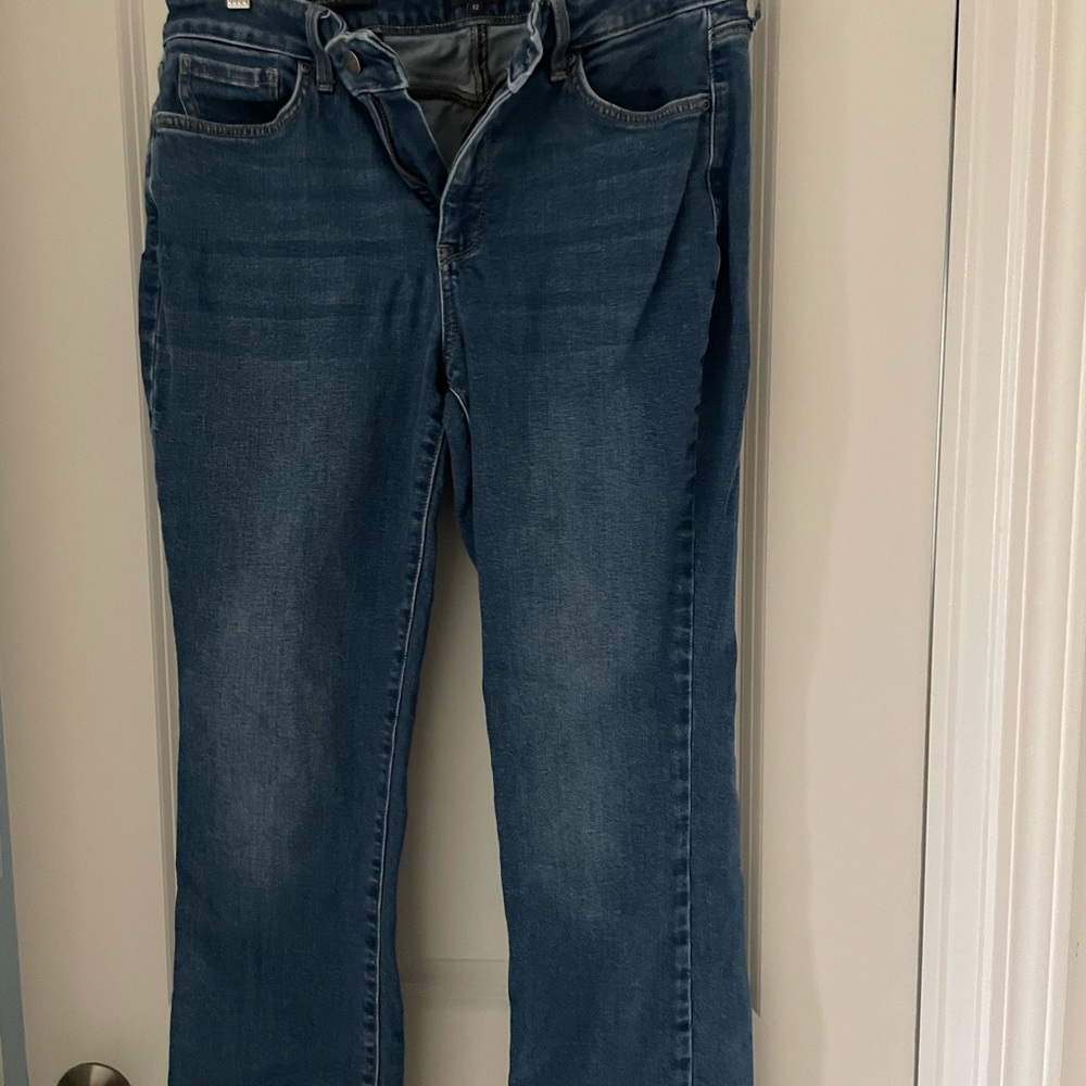 NYDJ Straight Leg Blue Jeans
